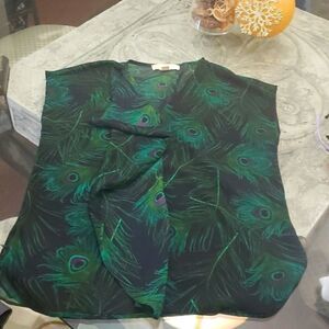 𝅺michael Kors Sleeveless Blouse